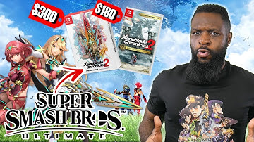 Xenoblade Chronicles 2 Prices SKYROCKET With Pyra & Mythra Smash Ultimate DLC + Rare Game Breakdown!