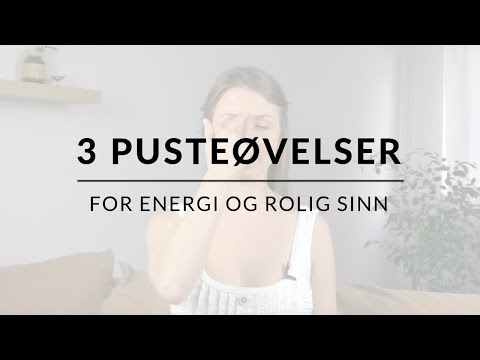 Video: Hvordan Mestre Pusteøvelser