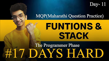 The Programmer Phase Day 11 🔥: Class 12 Computer Science CBSE 2024-25 | Nitin Paliwal #17DaysHard