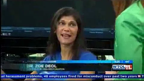 Center for Vein Restoration Performs a Varicose Vein Procedure Live on the WTOL morning show!