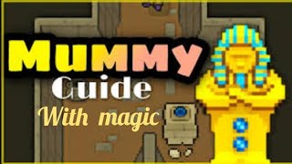 solo mummy with magic in curse of aros guide