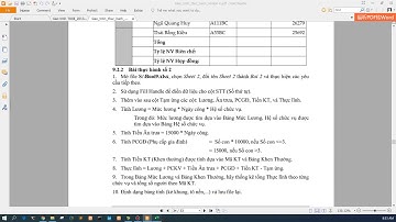 MS Excel | Bài 9.2 - Sử dụng hàm dò tìm Vlookup, Hlookup