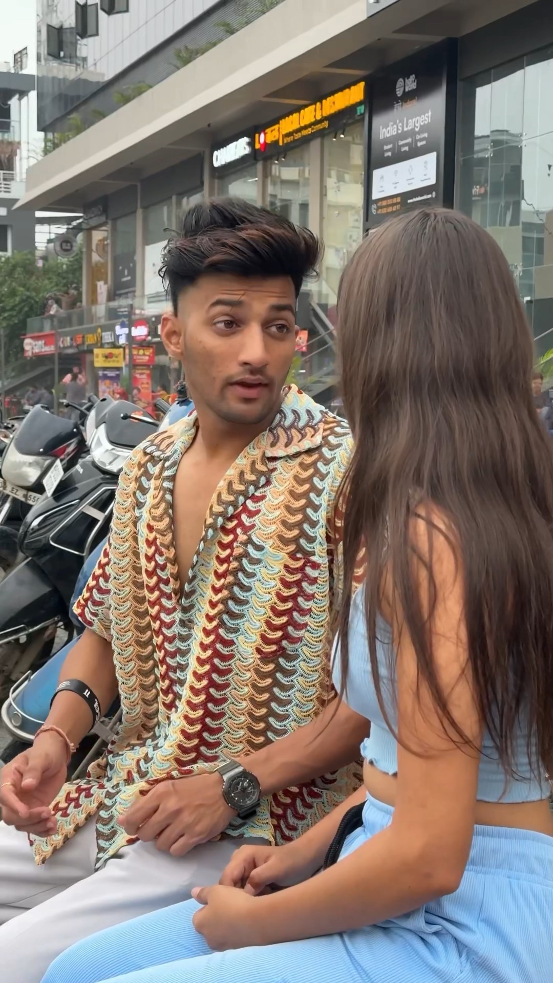 Pyaar k liye tattoo ❤️? @Kamyavisoni17 #shorts #funny