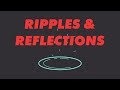 Simple ripples and reflections in after effects