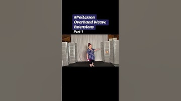 Pt1 Poi Overhand Weave Extensions #poi #PoiSpinning #PoiDance #FlowArts #PoiTutorial