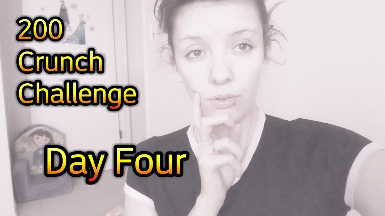 200 Crunch Challenge | Day Four - YouTube
