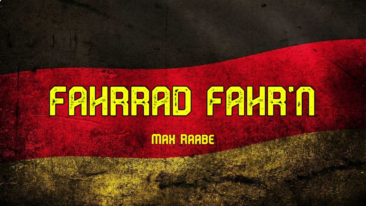 FAHRRAD FAHR'N - Max Raabe