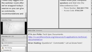 Reemployment Connections: IWR/WIPP: Using ITSC Technical Specifications