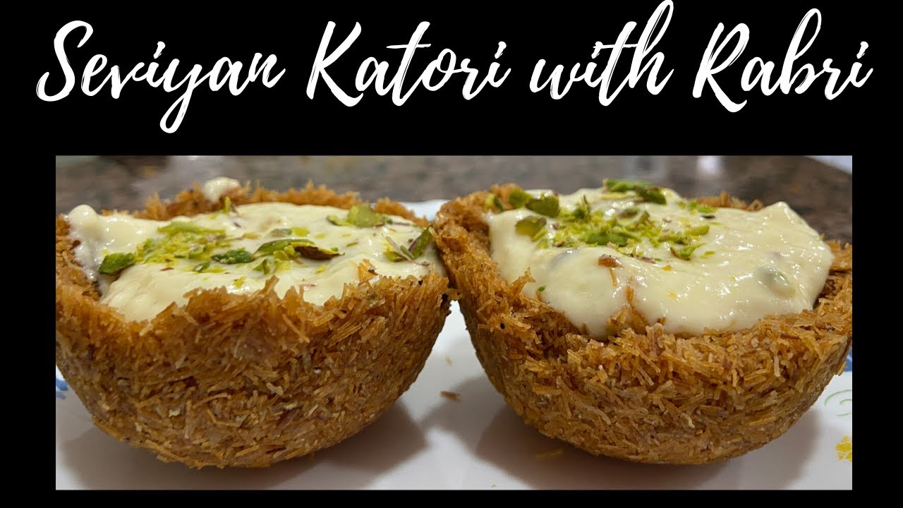 Seviyan Katori with Rabri || Dessert || Easy Instruction | ManJeet Kitchen