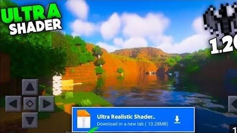 Best Ultra Realistic Shader for Minecraft Pe 1.20.41+ | Working - No Clickbait