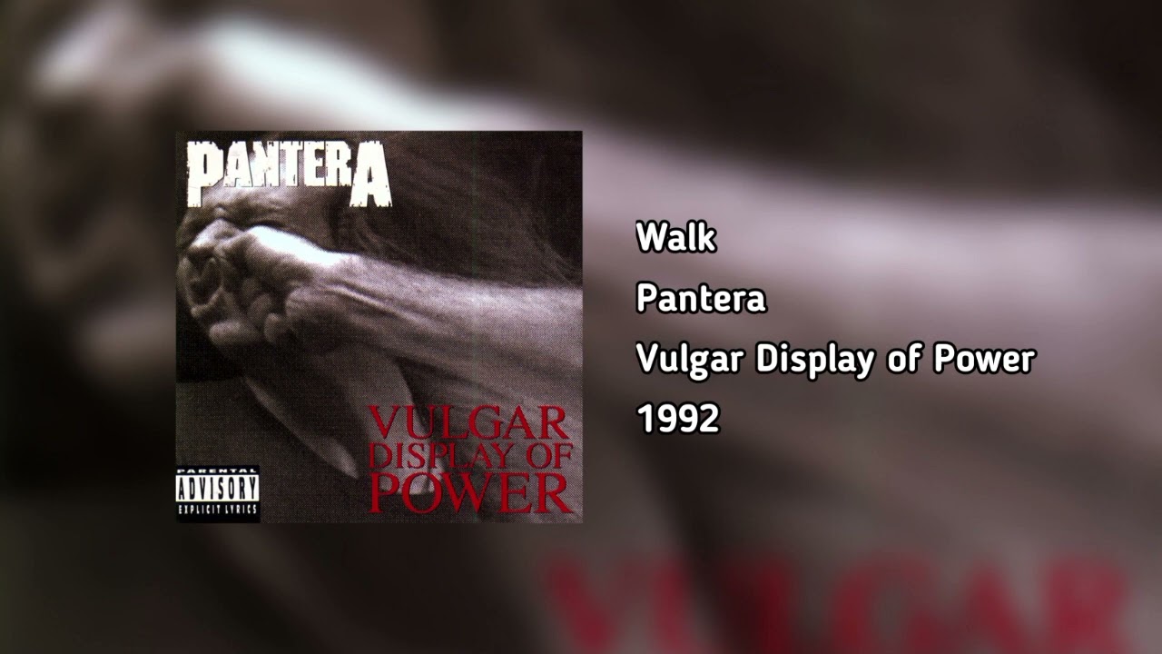 Pantera - Walk (HQ Audio) 