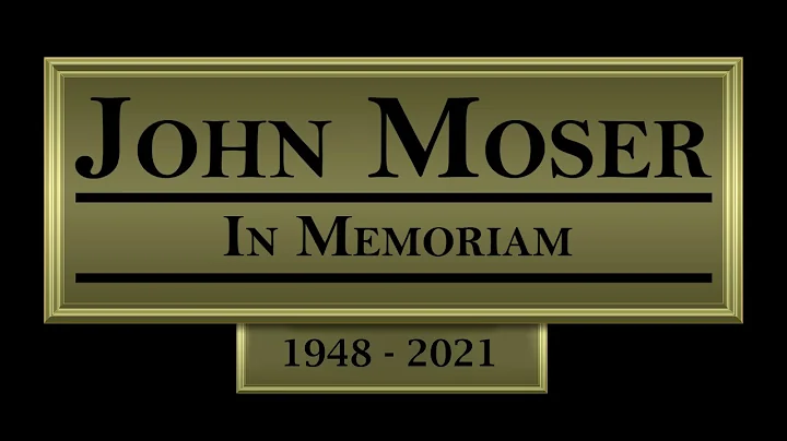 One Year Memorial Video for John Moser