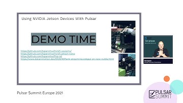 Using the FLiPN Stack for Edge AI (Flink, NiFi, Pulsar) - Pulsar Summit Europe 2021