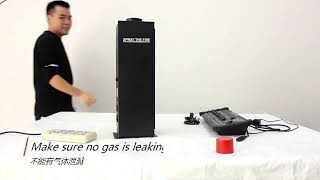1/2Pack 200W DMX Fire Thrower Flame Effect Projector Machine Stage