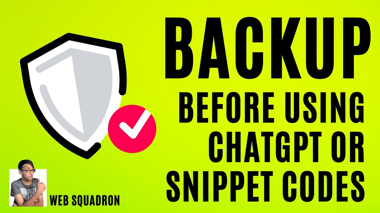 Always Backup Your Website Before Using A ChatGPT AI Code Or A Code always-backup-your-website-before-using-a-chatgpt-ai-code-or-a-code