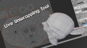 Blender Quick Tip - Live Unwrap Tool