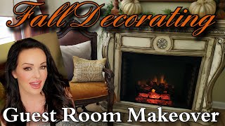 *Fall Decorating* Guest Room Makeover