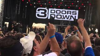 3 Doors Down- Here Without You LIVE [HD] Carolina Rebellion 2016