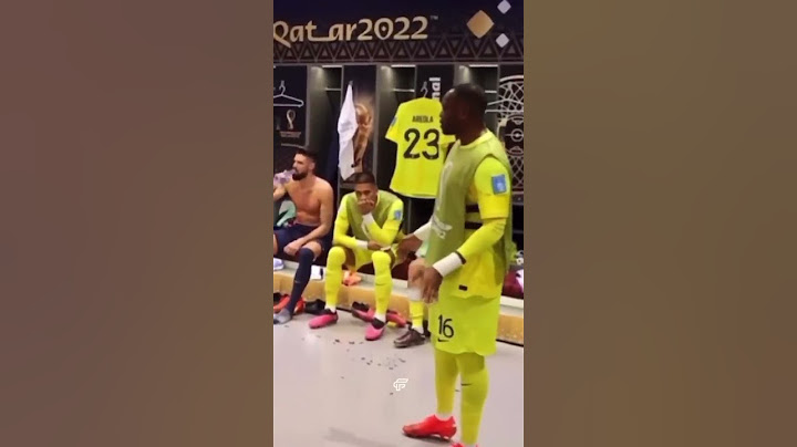 le discours de kyllian mbappe, Steve Mandanda à la mi-temps de la finale de la coupe du monde