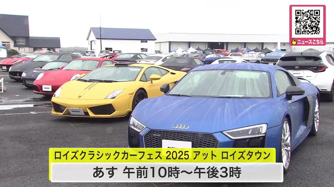 Classic Cars All in One Place] Over 350 cars lined up, including 