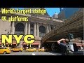 (4K) grand central terminal (world’s largest station) New York 2019.