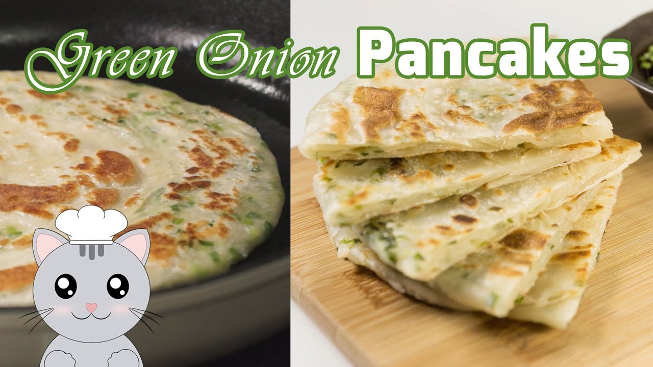 Chinese Style Green Onion Pancakes Flaky & Crispy Recipe YouTube
