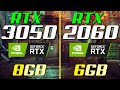 RTX 3050 vs RTX 2060 | 1080p Gaming - in 2022