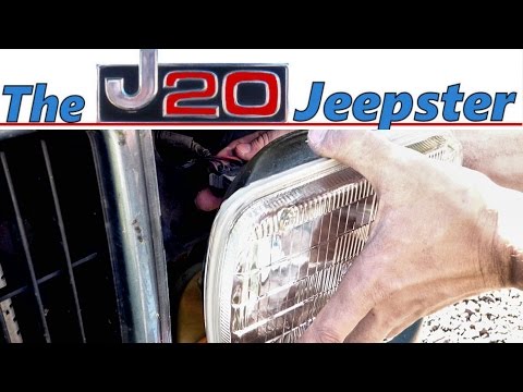 How to Replace the headlight in a 99 Cherokee Classic