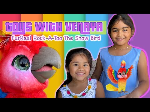 Toys With Venaya FurReal Rock A Too The Show Bird