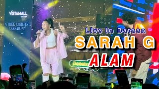 Sarah G - Alam | Live in Vista Mall Bataan