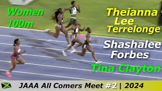 Shashalee Forbes | Tina Clayton | Remona Burchell | Theianna Lee Terrelonge | All Comers Meet #2