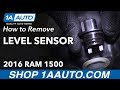 How to Remove Washer Fluid Level Sensor 2011-18 Ram 1500