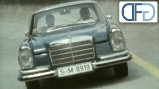 Mercedes 300 SEL und Mercedes 280 SE Cabriolet zur IAA 1969 | + Mercedes-Benz C 111