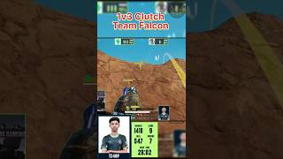 T24OP 1v3 Clutch Team #falcon #shortvideo #pubgmobile