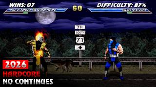 Mortal Kombat Mad Blood 2026 - Inferno Scorpion (Max Difficulty, No Continues)
