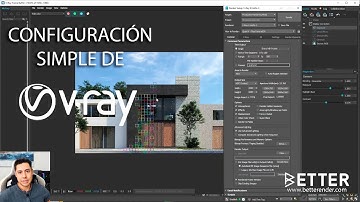 V-ray Configuración fácil y rápida