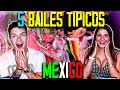 🇲🇽 REACCIÓN a 5 BAILES TÍPICOS MEXICANOS *sin palabras* ft. @Cygnus