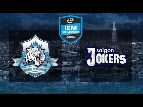 LoL - Dark Passage vs Saigon Jokers - Manche 2 - IEM Challenger Paris - Finale - WB - Groupe B