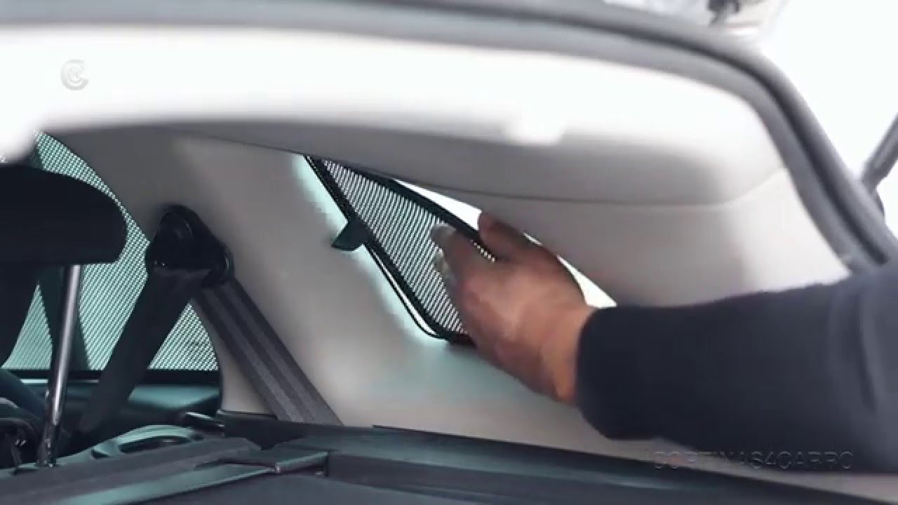 Perú demandante Enorme Cortinas para carros. Instalação dos fixadores. - YouTube