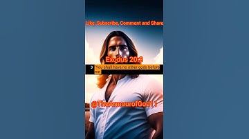 The First Commandment Explained #Jesus #Christianity #TheArmourofGod #islam #news #pride #pridemonth