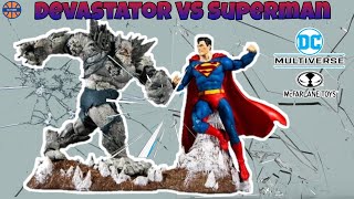 DEVASTATOR VS SUPERMAN MCFARLANE