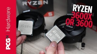 AMD Ryzen 5 3600X vs 3600 - which is the better buy?