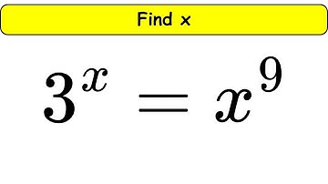 Find x  | Exponential Equation Explained Step-by-Step | Maths Olympiad | Harvard University