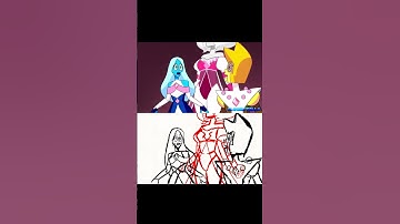 Pink Diamond loses WHITE DIAMOND AU SKETCH #stevenuniverse #stevenuniverseau #whitediamondau