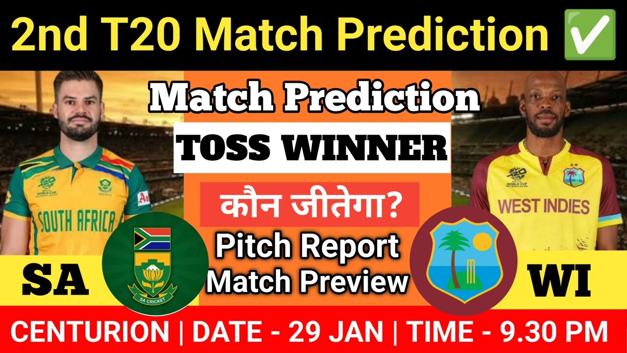 South Africa vs Westindies Match Prediction | SA vs WI Match Prediction 