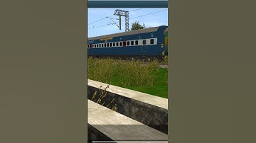 ICF GaribRath Mix ICF blue coach #shorts #shortvideo #shortsvideo #train #trainzsimulator #gaming