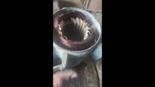 Chouha pump #electrical Water Pump Stator Winding Complete Method | Pump Coil Winding Step by Step
