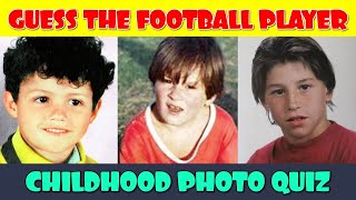 CAN YOU GUESS THESE KIDS? 👶 - FOOTBALL QUIZ 2024 #footballquiz #test #guesstheplayer