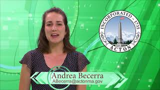 Acton Climate Action Plan Announcement