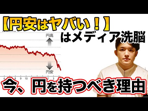 今日本人が円を持つべき理由！円安がヤバいを信じてる人全員銀行の養分です【円安】